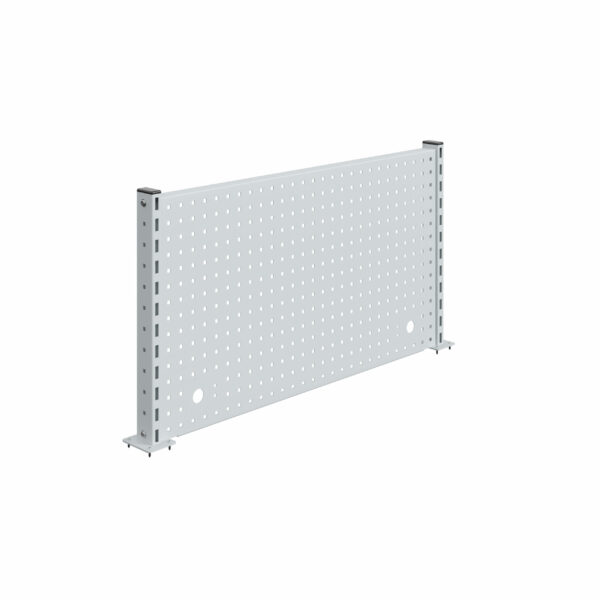 Fonds perforés supérieurs H585mm avec 2 montants pour établis