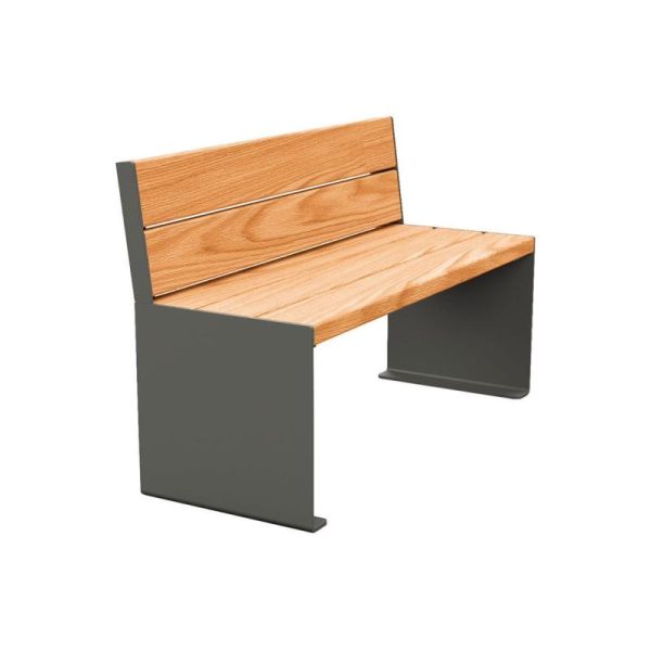 Banc bois et acier KUB – Image 12