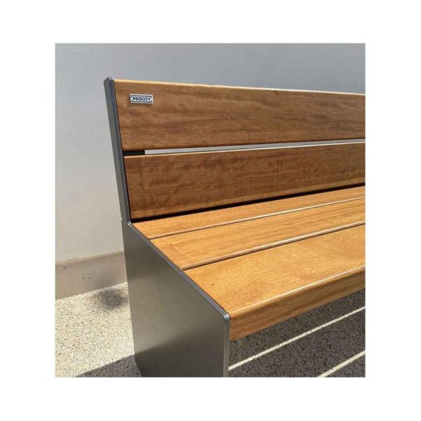 Banc bois et acier KUB – Image 8