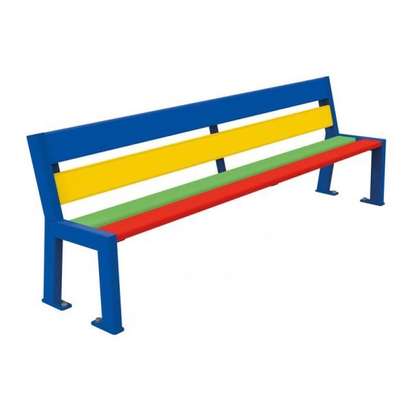 Banc bois et acier Silaos® Junior