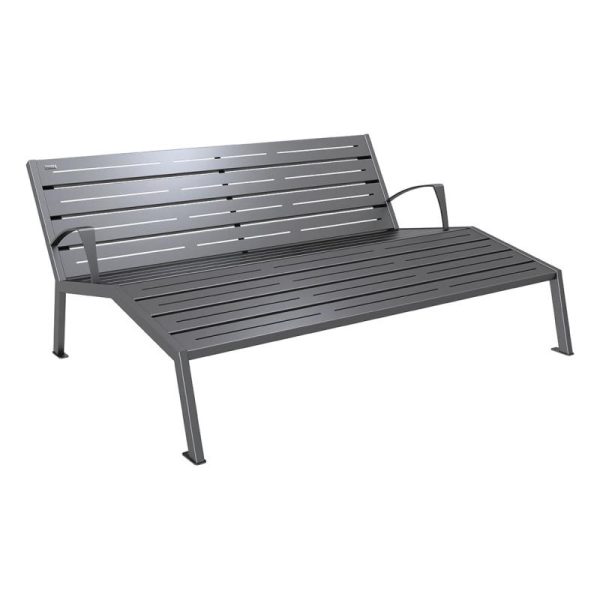 Chaise longue acier Silaos®